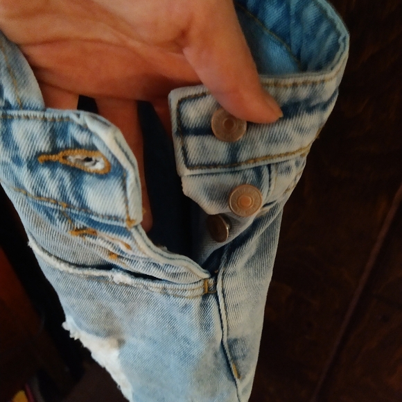 Size Small juniors DENIM Overalls - Picture 8 of 16